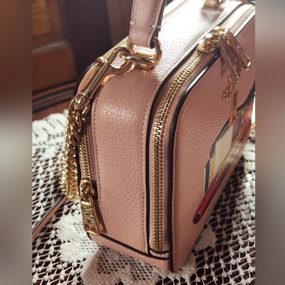 COACH X TOM WESSELMANN BOX LEATHER NWT CROSSBODY/HANDBAG PINK - Picture 7 of 13